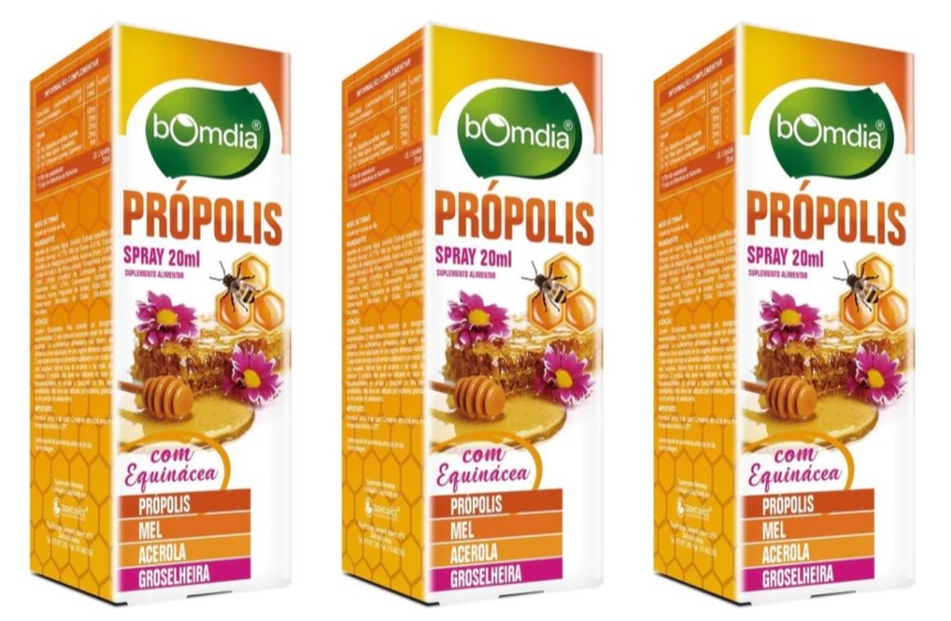 Bomdia Propolis Spray 20ml (Pack 3)