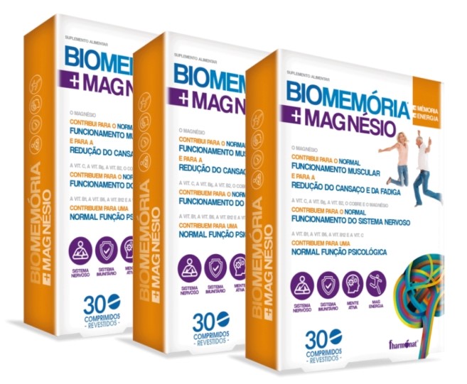 Biomemória Magnésio Pack 3