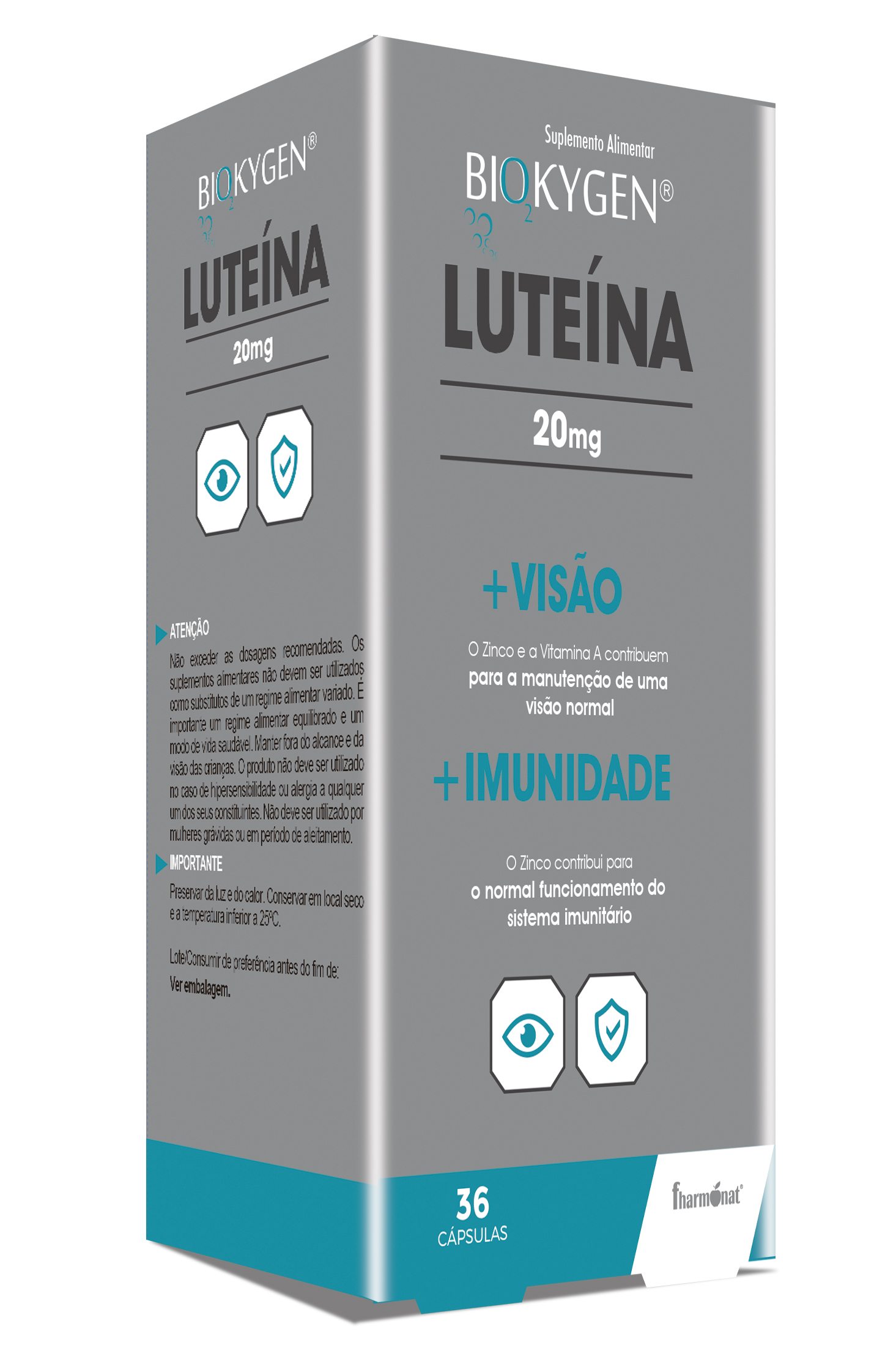 Biokygen Luteína 20mg (36 Cáps.)