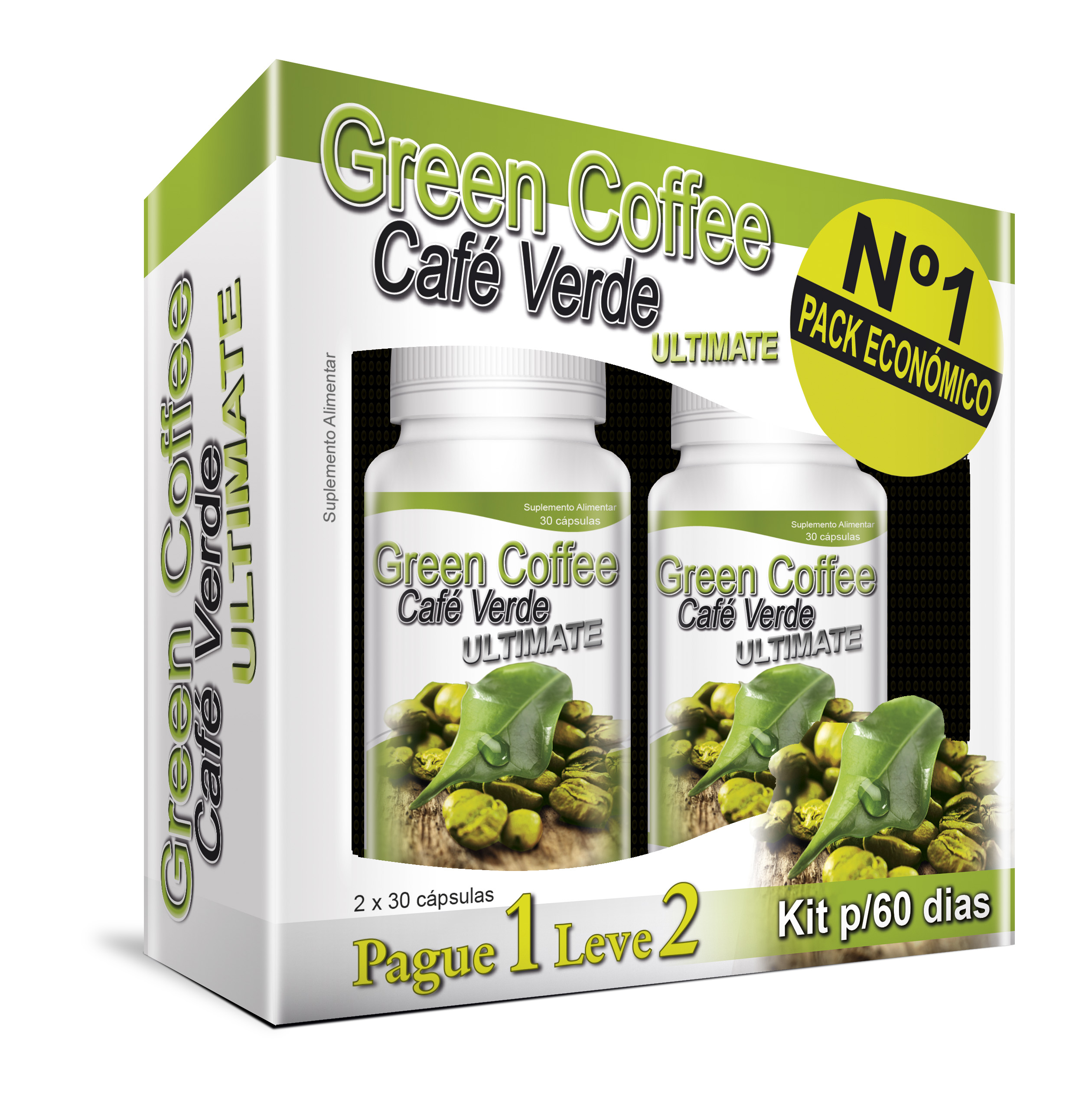 Green Coffee Ultimate Kit (30 Cáps. + 30 Cáps.)
