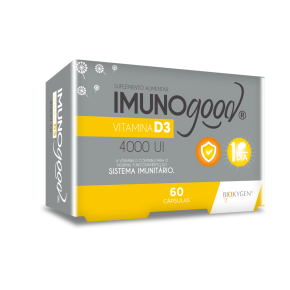 Imunogood Vit D3 4000UI (60 Cáps.)