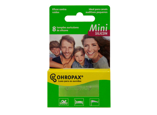 Ohropax Mini Silicone 8 plugs
